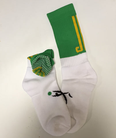 Green and Yellow Socks